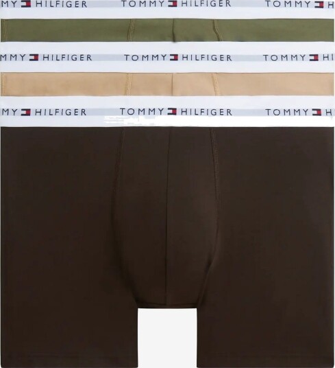 Tommy Hilfiger 3P Boxer Brief UTILITY OLIVE DARK COFFEE DESERT L Tommy Hilfiger 3P Boxer Brief UTILITY OLIVE DARK COFFEE DESERT L