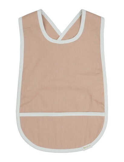 Fabelab Cross Back Bib - Dusty Rose - Pink - ONE SIZE Fabelab Cross Back Bib - Dusty Rose - Pink - ONE SIZE