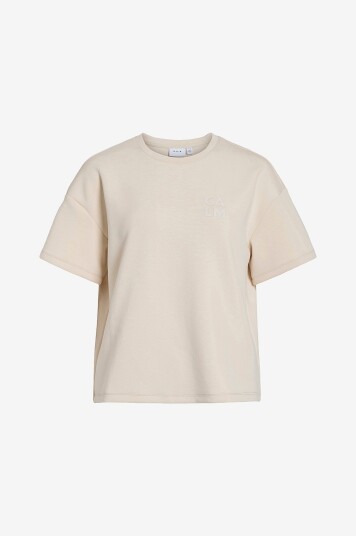 Vila - Topp viReflect O-necK Top - Grå