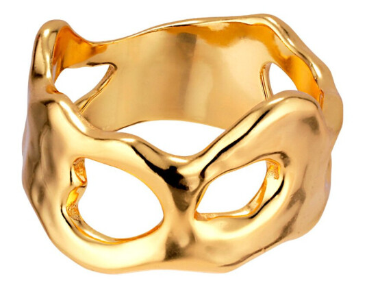 Jane Kønig Medium Butterfly Ring 18 kt. Gullbelagt sølv MBR-HS23-G-52 - Dame - 925 sterling silver