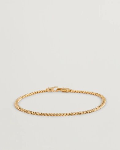 Tom Wood Curb Bracelet M Gold