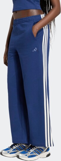 adidas Kit 3 Stripes Wide Pants Blå M