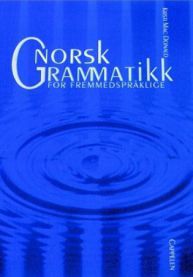 Norsk grammatikk for fremmedspråklige Pent brukt bok med markeringer