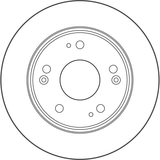 Bremseskive TRW DF3930