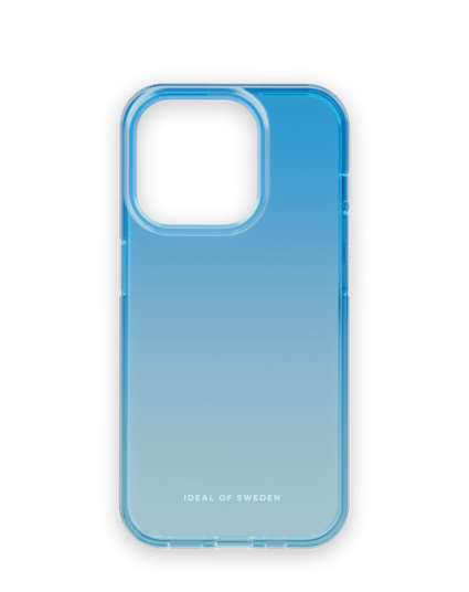 iPhone 15 Pro iDeal Of Sweden Clear Deksel - Light Blue