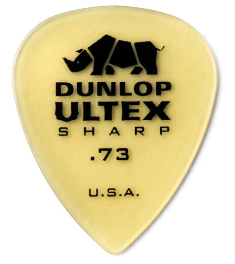 Dunlop Ultex Sharp Player Plektren 0.73 - 6 Stück Dunlop Ultex Sharp Player Plektren 0.73 - 6 Stück