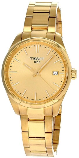 Tissot Dameklokke T150.210.33.021.00 Pr 100 Gull/Gulltonet stål Ø34
