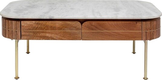 KARE Design Sofabord Grace 60 x 110 cm Hvit