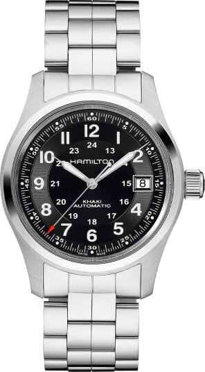 Hamilton Khaki Field Auto H70455133 - Herre - 38 mm - Analog - Automatisk - Safirglass