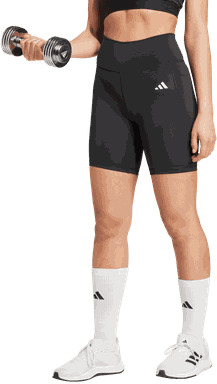 Adidas optime essentials stash pocket 7 inch short leggings treningsshorts dame black xs
