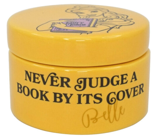 Disney Box Round Ceramic Beauty & the Beast 6cm SBOXDC05 Disney Box Round Ceramic Beauty & the Beast 6cm SBOXDC05