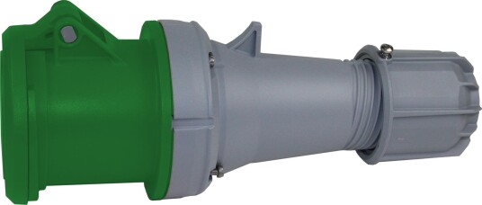 Garo S 363-10 S Skjøtekontakt IP44, 4-Polet, 63 A Grønn, 10 H