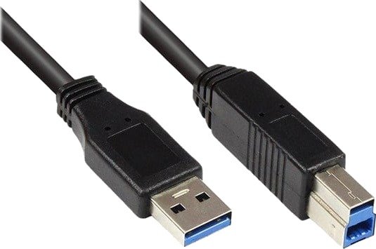 Tilkoblingskabel Usb 3.0 Plugg A Til Plugg B Svart 1M Good Connections® 2710-S01 Tilkoblingskabel Usb 3.0 Plugg A Til Plugg B Svart 1M Good Connections® 2710-S01