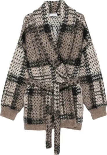 Brunello Cucinelli Dame Strikkevarer Brun L,