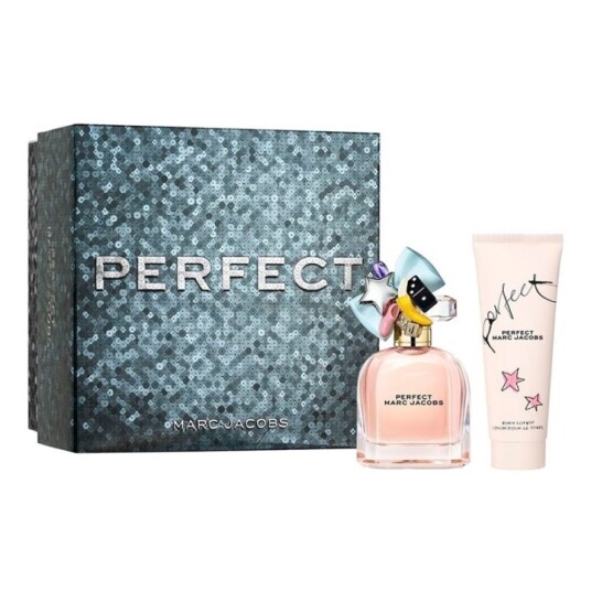 Marc Jacobs Perfect Gavesett Parfyme 50ml EDP og 75ml Bodylotion Marc Jacobs Perfect Gavesett Parfyme 50ml EDP og 75ml Bodylotion