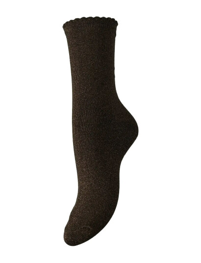 Pieces Pcsebby Glitter Long Socks Noos Bc Brown ONE SIZE Pieces Pcsebby Glitter Long Socks Noos Bc Brown ONE SIZE