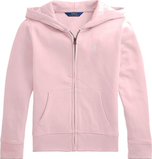 Ralph Lauren Kids Fleece Full Zip Hoodie Pink 154 158