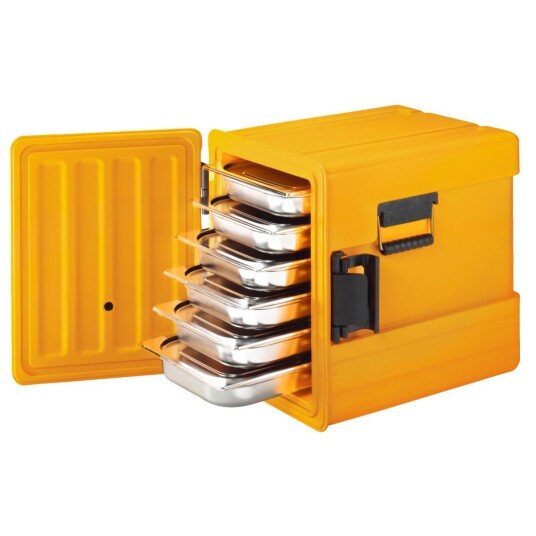 Avatherm Termo transportboks M601 frontåpning; 83 l 45x62.5x57.5 cm (LxBxH); Oransje