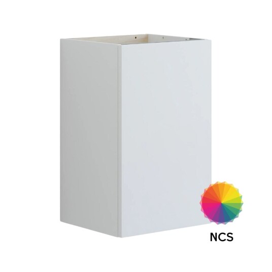Dansani Inzo Urban Glatt Servantskap Slim 1 Dør B40xh64xd35cm NCS Farge / Høyre Hengslet