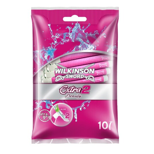 Wilkinson Engangsskraper Woman Extra 2 Beauty 10 stk. Wilkinson Engangsskraper Woman Extra 2 Beauty 10 stk.
