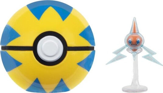 Pokémon Figursett Clip "N" Go med Quick Ball Rotom 144593