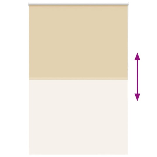 Rullegardin lystette 145x230 cm stoff bredde 141,6 cm polyester 8721158319135