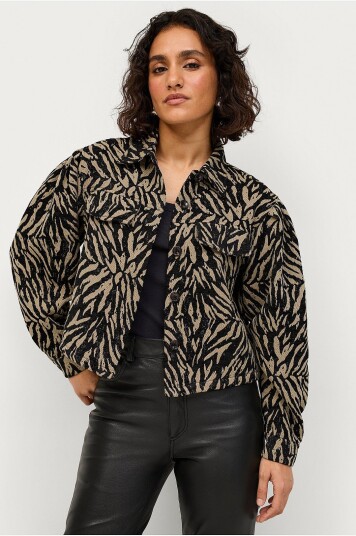 Soaked in Luxury Jakke slLylia Jacket Brun Soaked in Luxury Jakke slLylia Jacket Brun
