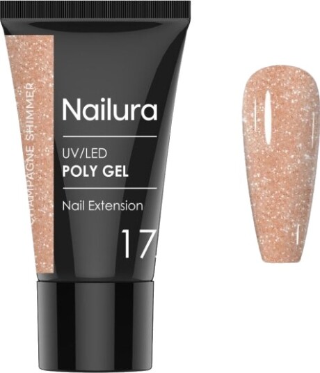 Nailura Poly Gel 17 – Champagne Shimmer – 30 ml Nailura Poly Gel 17 – Champagne Shimmer – 30 ml