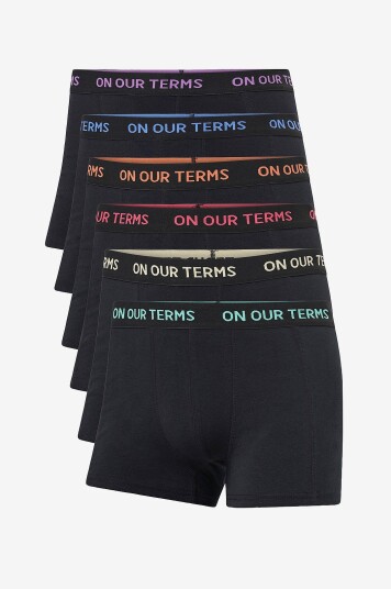 Ellos Collection   Boxershorts Max 6 pk   Svart