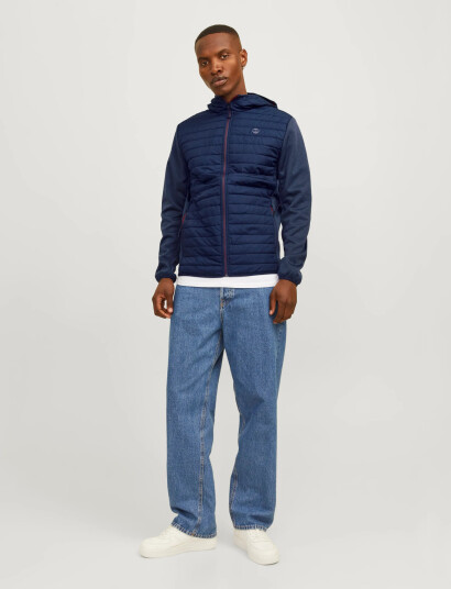 Jack & Jones Jjemulti Quilted Jacket Noos - Navy - L Jack & Jones Jjemulti Quilted Jacket Noos - Navy - L