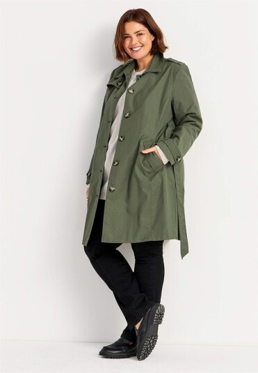 Enkeltkneppet trenchcoat Trinity Enkeltkneppet trenchcoat Trinity