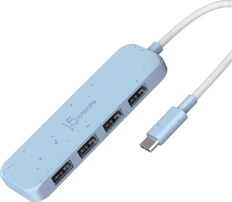 j5create JCH341EC USB Hub blå JCH341EC N j5create JCH341EC USB Hub blå JCH341EC N