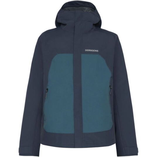 Didriksons Grit Regnjakke Herre Sleepy Blue L52