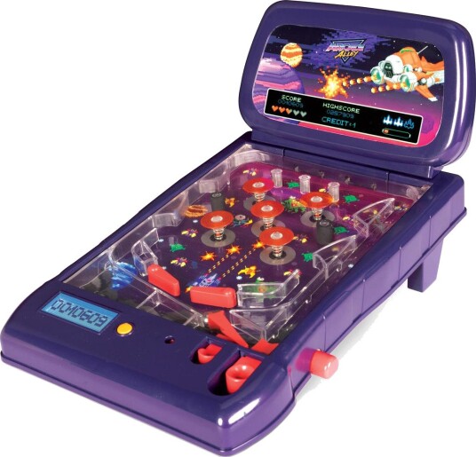 Arcade Alley Head To Head Bordflipperspill Med LCD-poeng Elektronisk Leke