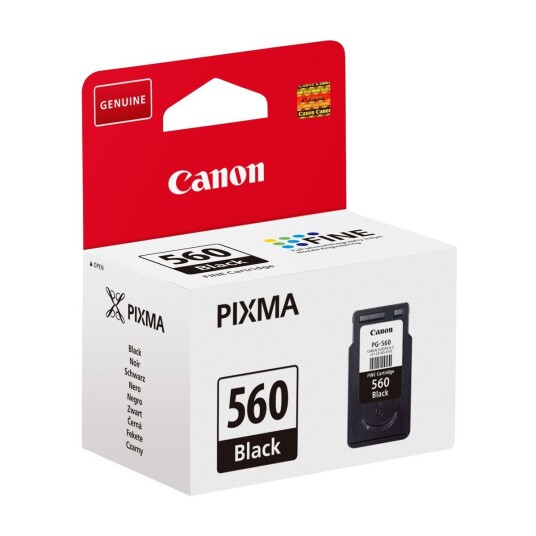 CANON PG-560 SVART BLISTERED MED ALARM