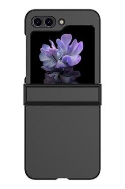 Samsung Galaxy Z Flip5 Gummiert Plastdeksel Svart