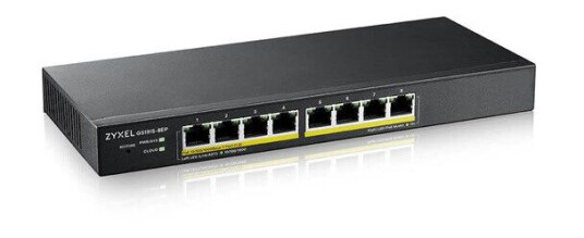 ZyXEL GS1915-8EP 8-Port GbE Smart Managed Switch PoE+ (60W) (4718937621934)