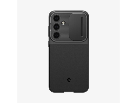 Spigen Optik Armor Deksel Samsung Galaxy S24 Fe 17 Cm 6,7" Sort Spigen Optik Armor Deksel Samsung Galaxy S24 Fe 17 Cm 6,7" Sort