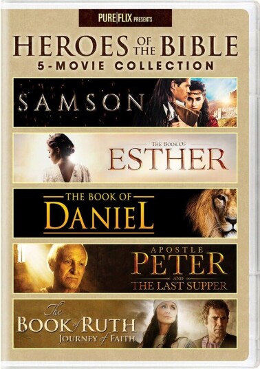 Heroes Of The Bible 5Movie Collection DVD