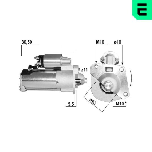 Starter ERA 221174A