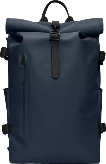 Rains Rolltop Ryggsekk 23l, Navy Rains Rolltop Ryggsekk 23l, Navy