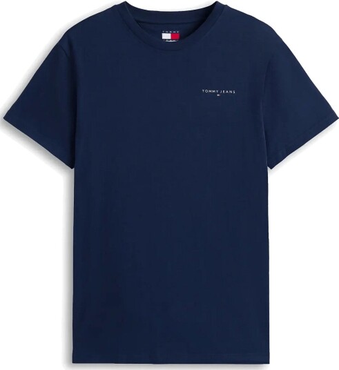 Tommy Jeans Tjm Slim Linear Chest Tee Ext Navy XL