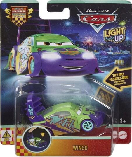 Disney Biler Lekebil – Light Up 1:55 – Wingo