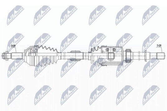 Nty Drivaksel NTY NPW NS 130