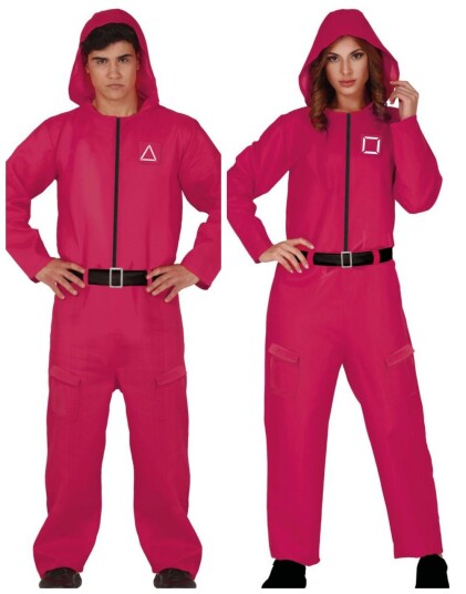 Parkostyme Squid Game Inspirert Jumpsuit Kostyme Parkostyme Squid Game Inspirert Jumpsuit Kostyme