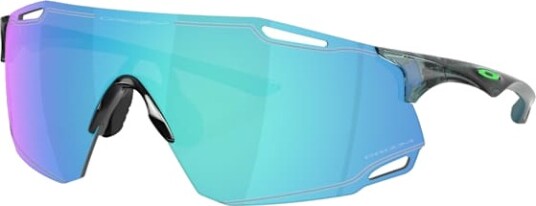 Oakley Cybr Zero prizm sapphir polished white Innfatning