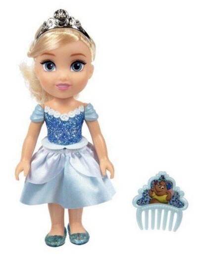 Jakks Disney Princess 6 Inch Petite Cinderella Doll with Comb Jakks Disney Princess 6 Inch Petite Cinderella Doll with Comb