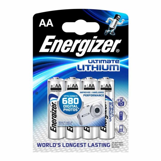 Energizer Ultimate Lithium  AA batteri - 4stk