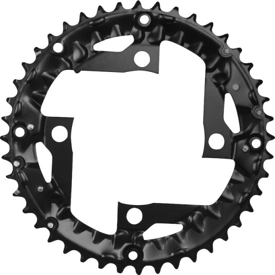 FORCE drev 44T BCD 104mm 9 gir stål sort