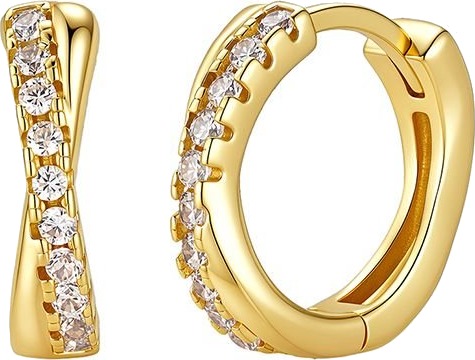 Makeup Mekka Sofia Huggie Hoops  Gold